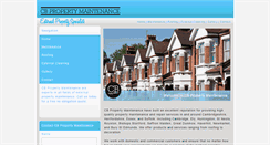 Desktop Screenshot of cb-propertymaintenance.co.uk